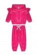 Conjunto Feminino Infantil Coração Plush