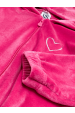 Conjunto Feminino Infantil Coração Plush