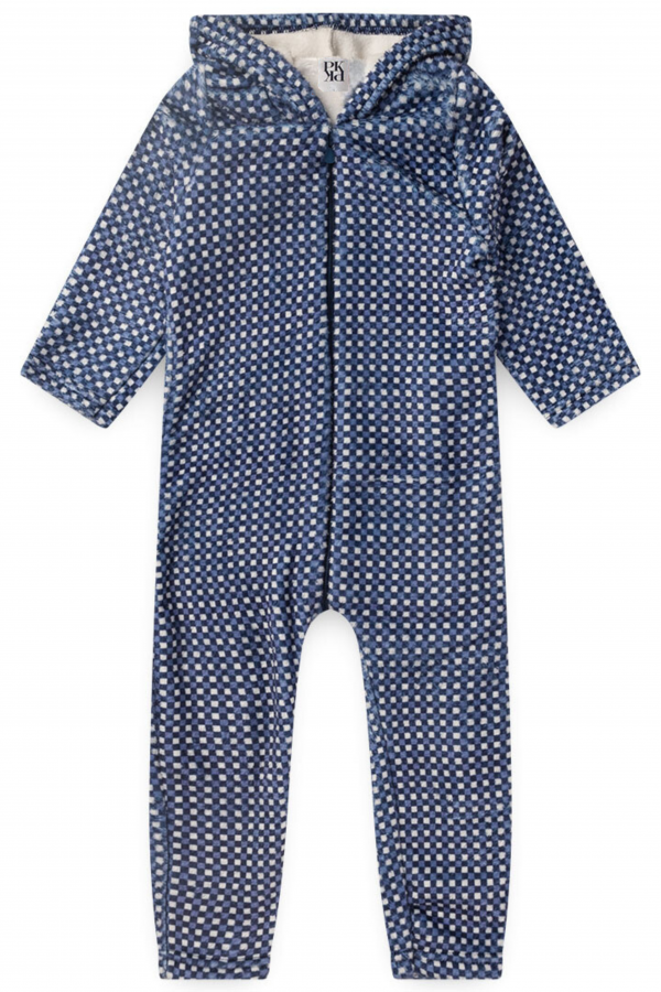 Macacão Masculino Infantil Xadrez