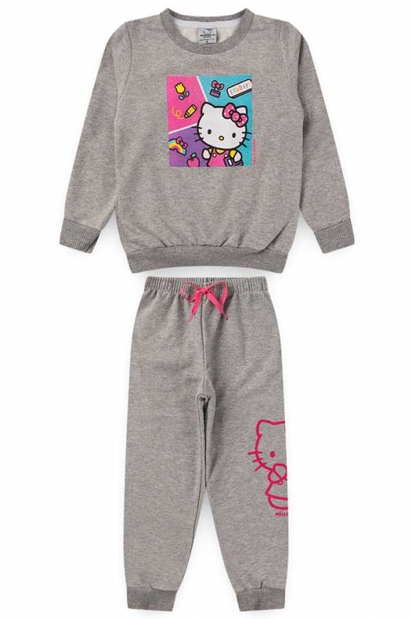 Conjunto Feminino Infantil Hello Fun Day - Hello Kitty