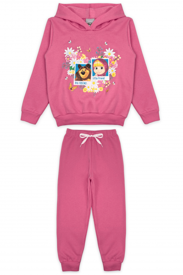 Conjunto Feminino Infantil Bug And Little Friend - Masha e O Urso