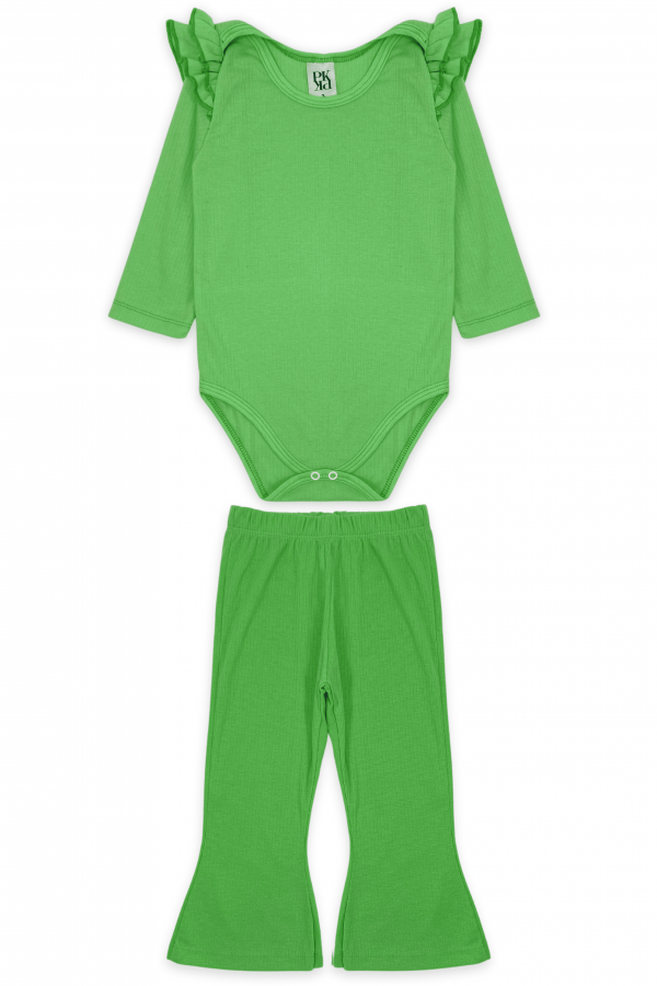 Conjunto Infantil Feminino Babados Ribana