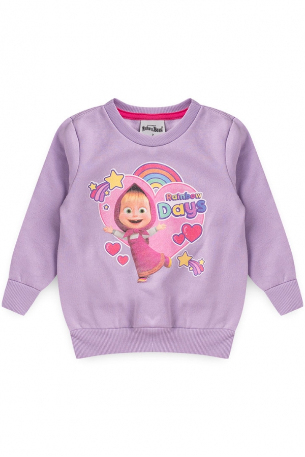 Conjunto Feminino Infantil Little Masha - Masha e O Urso