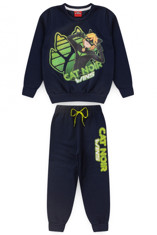 Conjunto Masculino Infantil Cat Noir - Ladybug