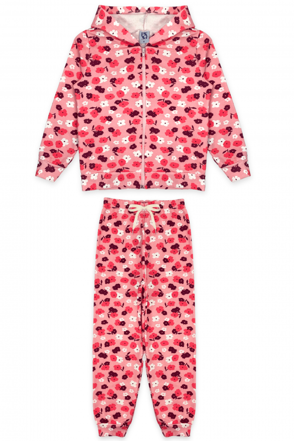 Conjunto Infantil Feminino Flowers In The Garden