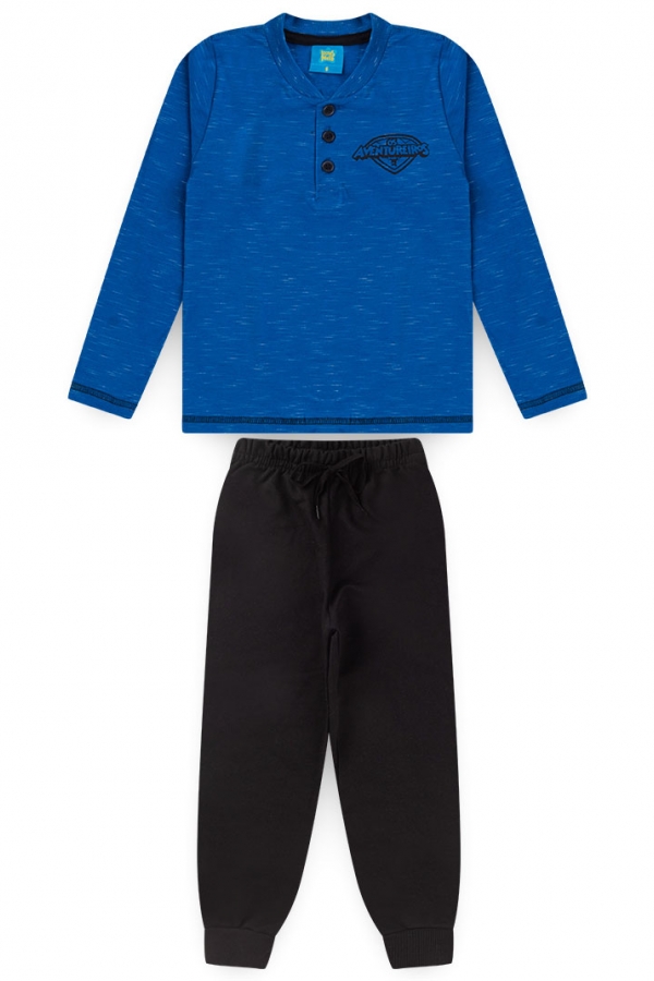 Conjunto Masculino Infantil Botões - Luccas Neto