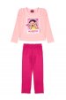 Conjunto Feminino Infantil #selfie - Turma da Mônica