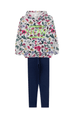 Kit Sortido 2 Peças de Roupas Infantis Feminino Inverno - 1 Casaco + 1 Calça
