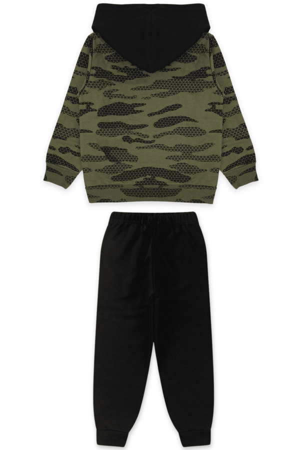 Conjunto Masculino Infantil Patch Camuflado