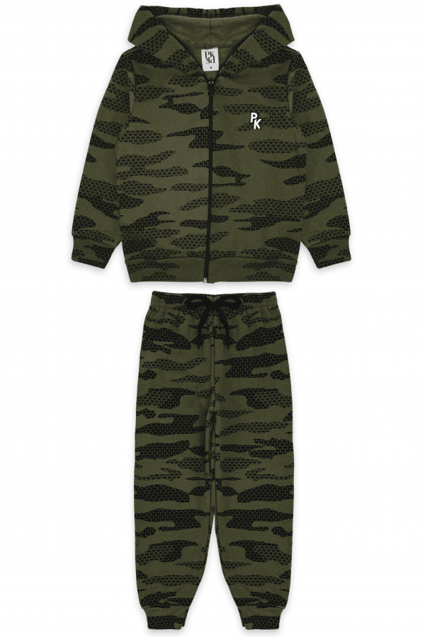 Conjunto Masculino Infantil Camuflado