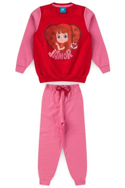 Conjunto Feminino Infantil Diamond - Luccas Neto