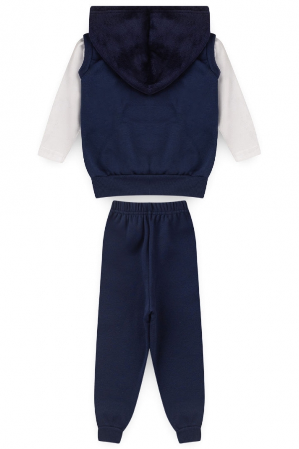 Conjunto Masculino Infantil Colete Urso