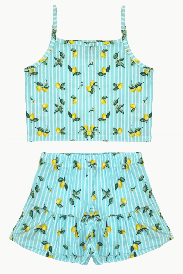 Conjunto Feminino Infantil Limãozinho