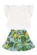 Conjunto Infantil Feminino Fatto Con Amore