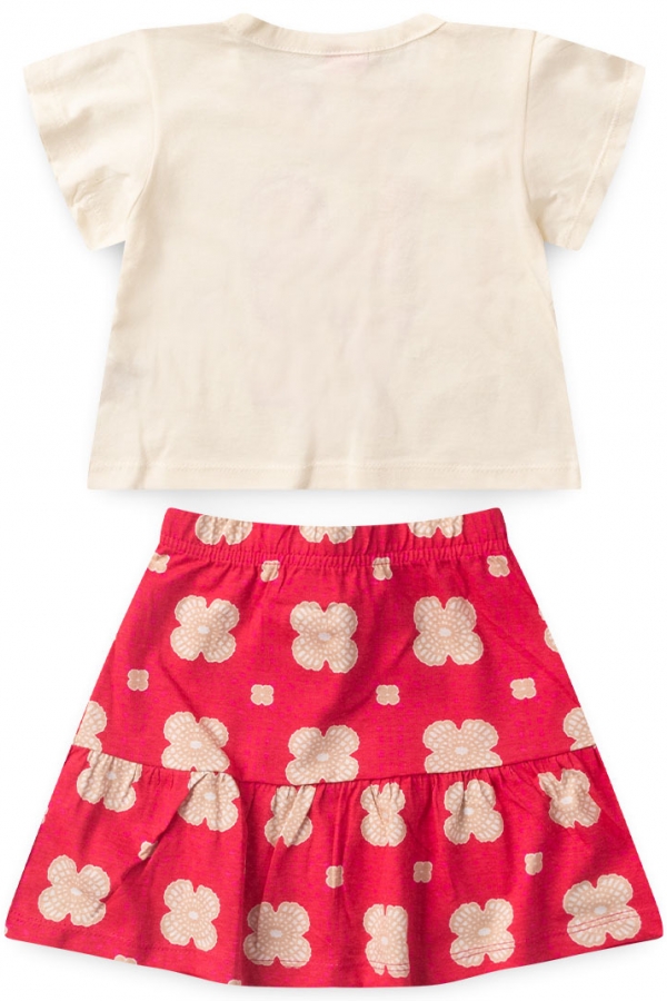 Conjunto Infantil Feminino Triplicate Love
