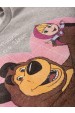 Conjunto Feminino Infantil In The Skies - Masha e O Urso