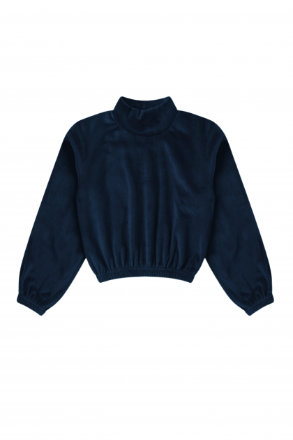 Conjunto Infantil Feminino Navy Blue Furry
