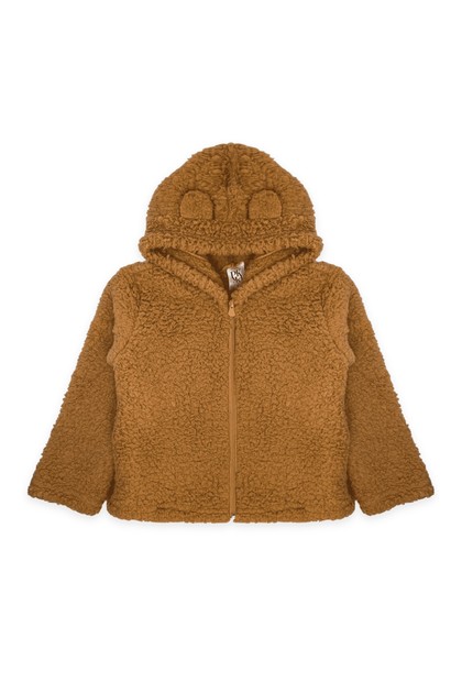 Jaqueta Feminina Infantil Orelhinhas Sherpa