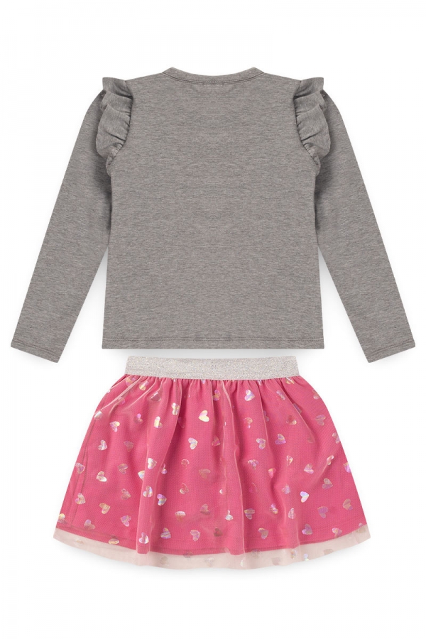 Conjunto Feminino Infantil Smac - Turma da Mônica