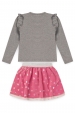 Conjunto Feminino Infantil Smac - Turma da Mônica