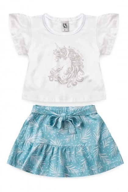 Conjunto Feminino Infantil Lucky And Shine!