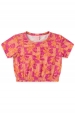 Conjunto Infantil Feminino Folhagem Pontilhada