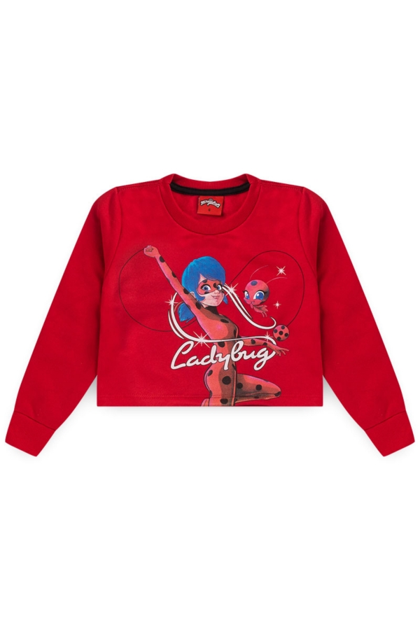 Conjunto Feminino Infantil Ioiô Vermelho - Ladybug