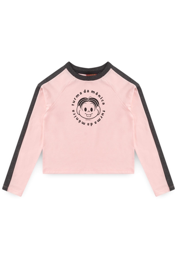 Conjunto Feminino Infantil Mônica Glitter - Turma da Mônica