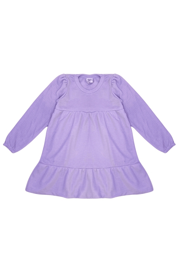 Vestido Feminino Infantil Waffle