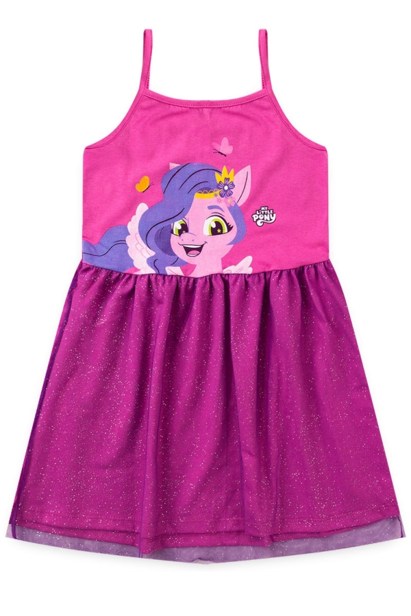 Vestido Feminino Infantil Borboletas - My Little Pony