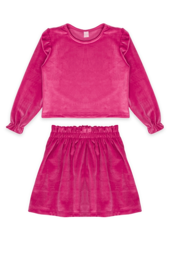Conjunto Feminino Infantil Peluciado