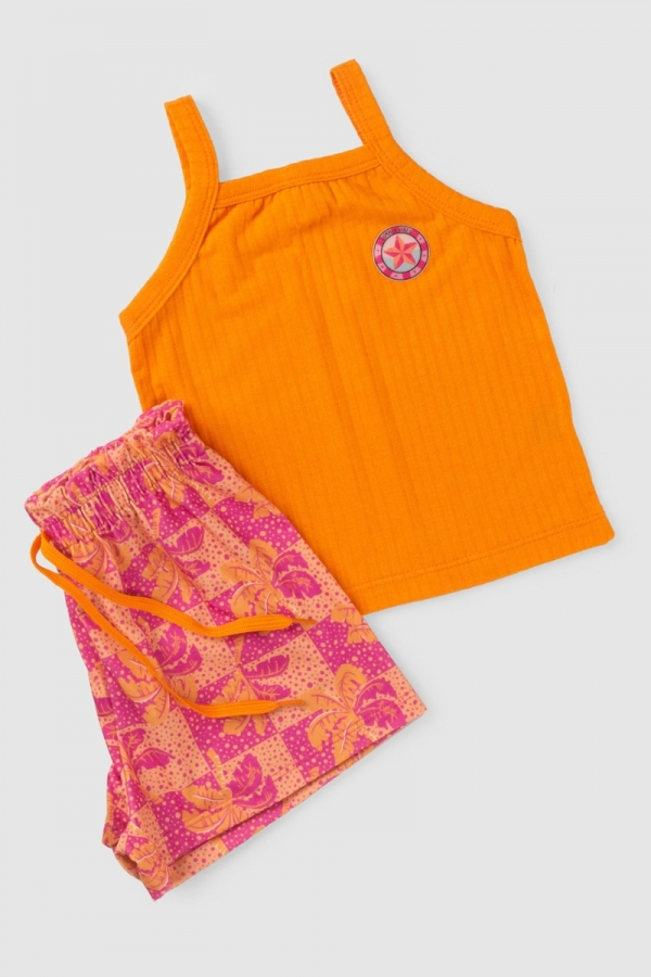 Conjunto Infantil Feminino Summer Vibes