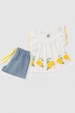 Conjunto Infantil Feminino Shiny Lemons