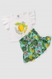 Conjunto Infantil Feminino Fatto Con Amore