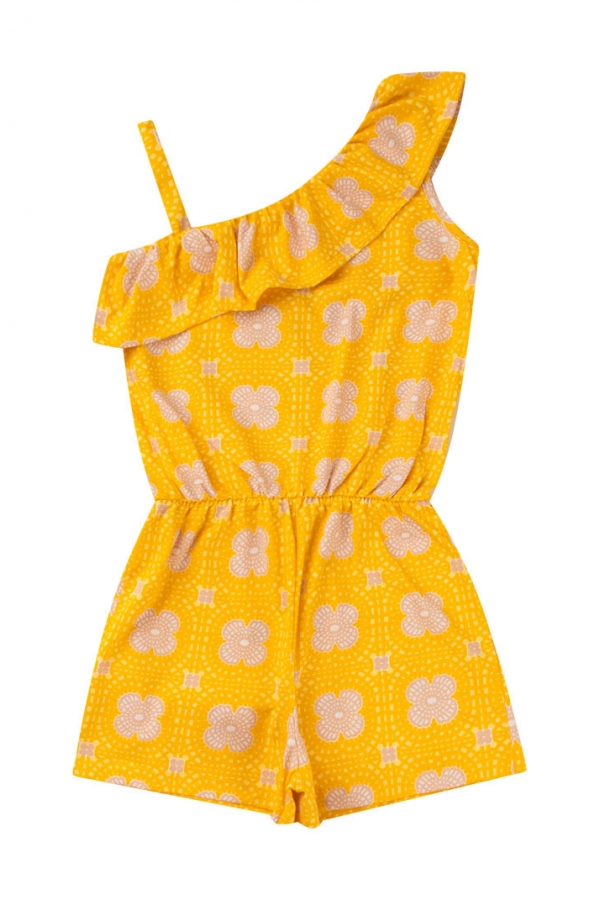 Macaquinho Feminino Infantil Ombro único