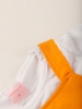 Salopete Infantil Feminina Patch Summer Vibes