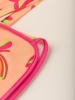 Conjunto Infantil Feminino Coral Plantas