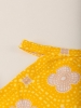 Vestido Infantil Feminino Flor Amarelado