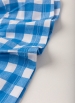 Vestido Infantil Feminino Xadrez Amarração
