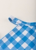 Vestido Infantil Feminino Xadrez Amarração