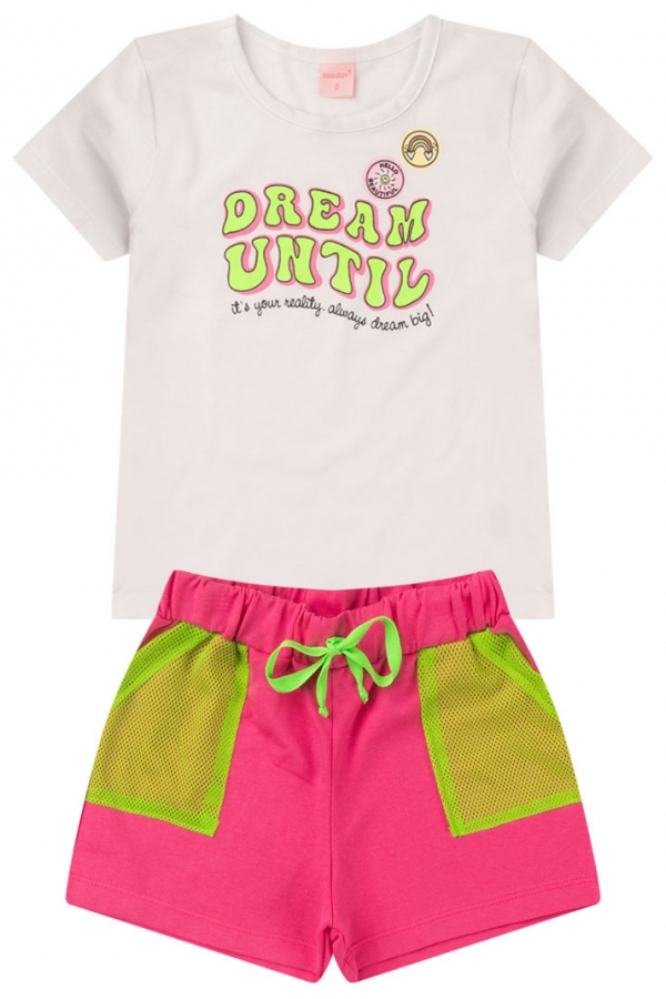 Conjunto Infantil Feminino Sonhar Alto