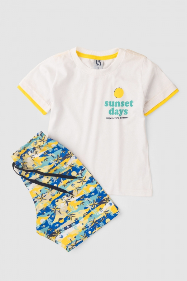 Conjunto Infantil Masculino Pôr do Sol