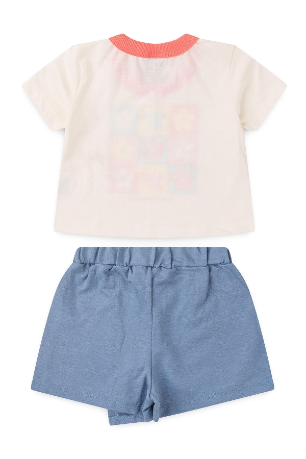 Conjunto Infantil Feminino Jogo de Flores