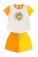 Conjunto Infantil Feminino Margarida Duocolor