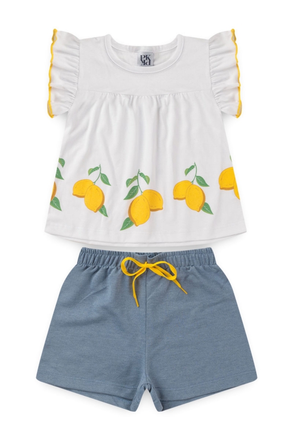 Conjunto Infantil Feminino Shiny Lemons