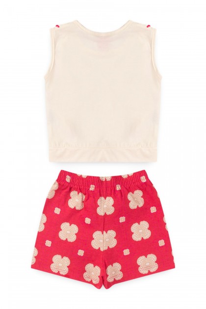 Conjunto Infantil Feminino Babado Delicado