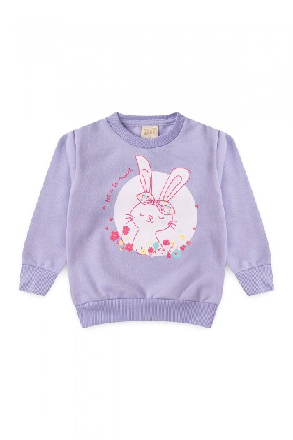 Casaco Feminino Infantil Coelhinho