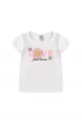 Conjunto Feminino Infantil Flores e Amores