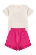 Conjunto Feminino Infantil Razões para Sorrir