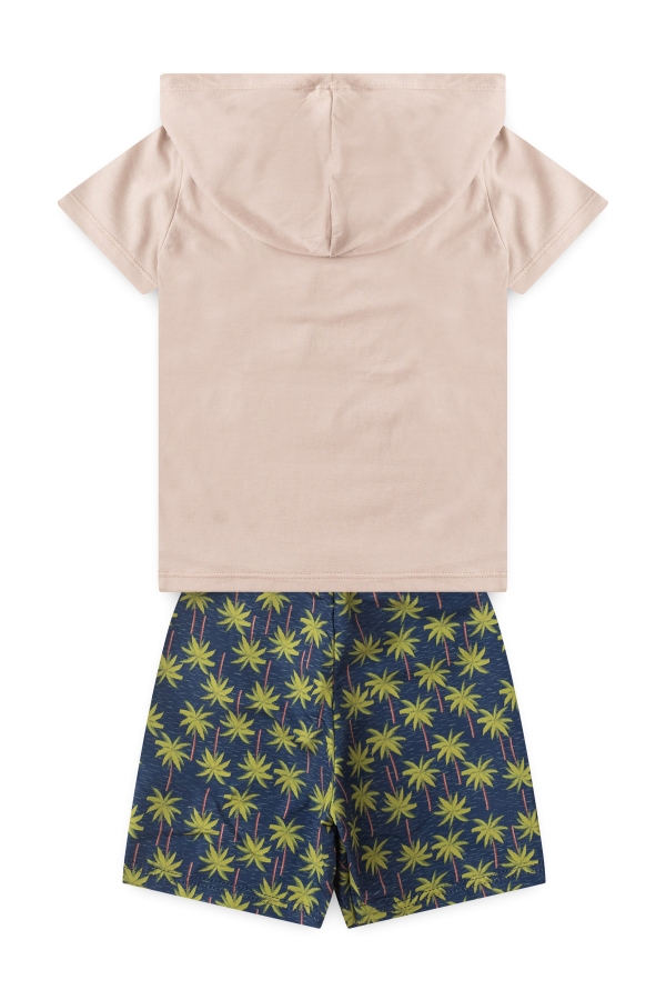 Conjunto Infantil Masculino Sombras de Coqueiro